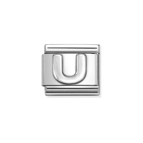 Charm Link Nomination Composable Lettere U - 330113/21