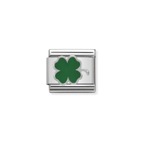 Charm Link Nomination Composable Quadrifoglio - 330202/12