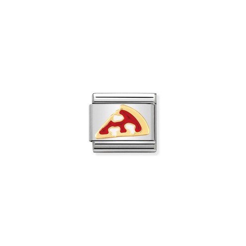 Charm Link Nomination Composable Spicchio Di Pizza - 030217/08 