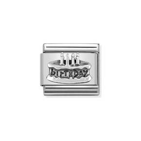 Charm Link Nomination Composable Torta Birthday - 330101/20