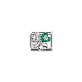 Charm Link Nomination Composable Trifoglio - 330322/10