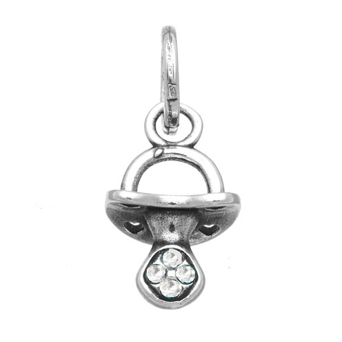 Charm Raspini Mini Ciuccio Crystal - 12189