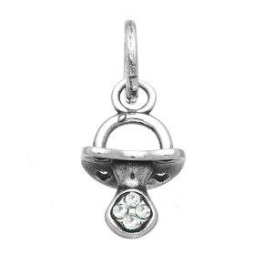 Charm Raspini Mini Ciuccio Crystal - 12189
