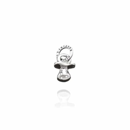 Charm Raspini Mini Ciuccio Crystal Azzurro - 12190