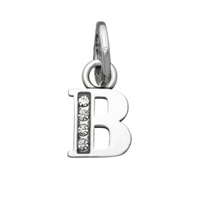 Charm Raspini Mini Lettera B Crystal - 12140 Charm Raspini Mini Lettera B Crystal - 12140