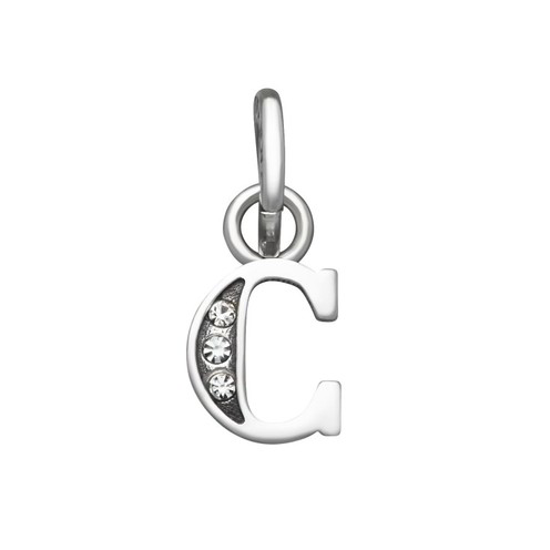 Charm Raspini Mini Lettera C Crystal - 12141