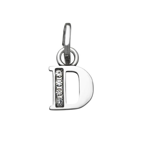 Charm Raspini Mini Lettera D Crystal - 12142