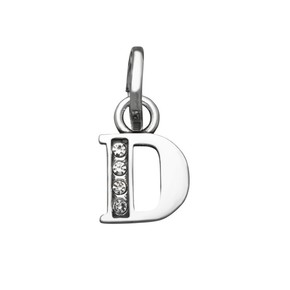 Charm Raspini Mini Lettera D Crystal - 12142