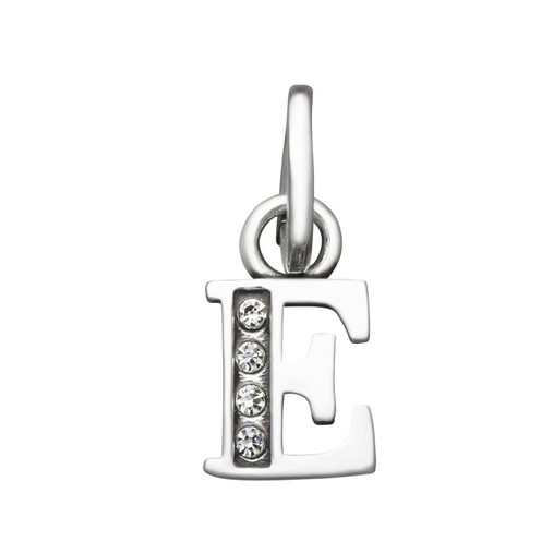 Charm Raspini Mini Lettera E Crystal - 12143