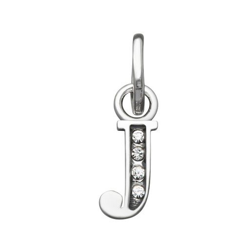 Charm Raspini Mini Lettera J Crystal - 12148