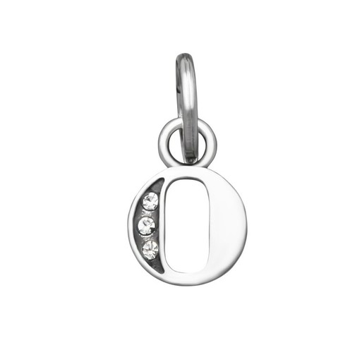 Charm Raspini Mini Lettera O Crystal - 12153