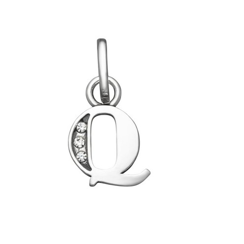 Charm Raspini Mini Lettera Q Crystal - 12155