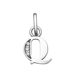 Charm Raspini Mini Lettera Q Crystal - 12155