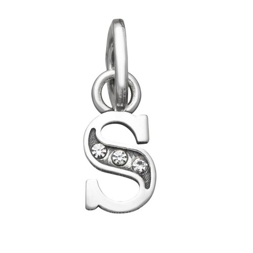 Charm Raspini Mini Lettera S Crystal - 12157