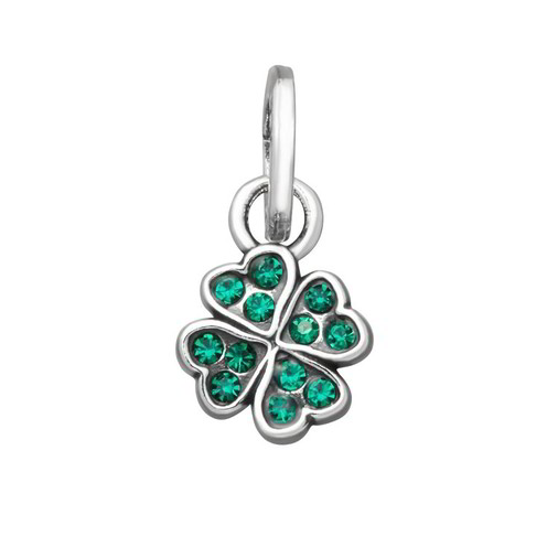 Charm Raspini Mini Quadrifoglio Crystal Verde - 12174