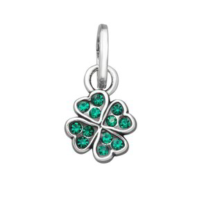 Charm Raspini Mini Quadrifoglio Crystal Verde - 12174