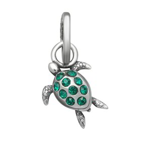 Charm Raspini Mini Tartaruga Crystal Verde - 12180 Charm Raspini Mini Tartaruga Crystal Verde - 12180