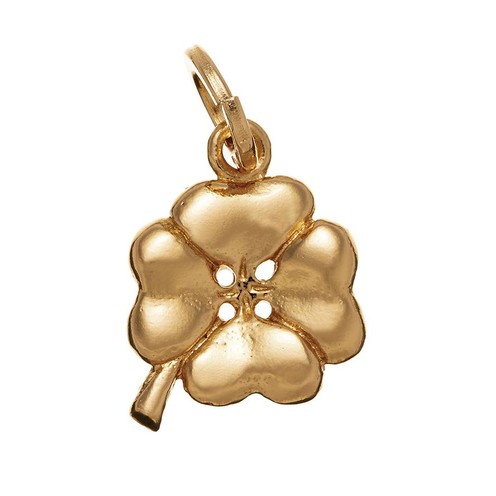 Charm Raspini Quadrifoglio Dorato Medio - 8581