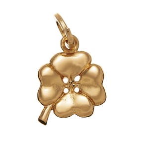 Charm Raspini Quadrifoglio Dorato Medio - 8581