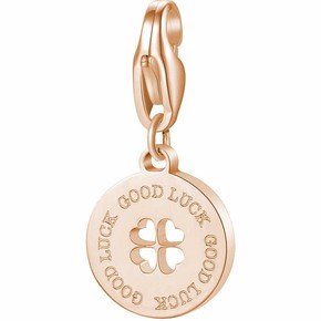 Charm Cornetto Portafortuna S'Agapõ - Acciaio 316L Oro 14K, Collezione Happy - Foto 11