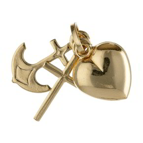 Ciondolo Guzzi Gioielli Fede Speranza Carità - PN374YG