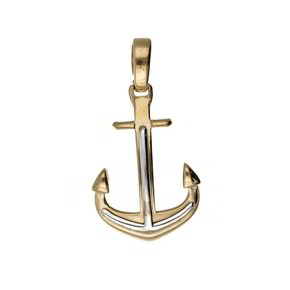 Ciondolo Guzzi Gioielli Oro 18Kt Ancora - CRF/068