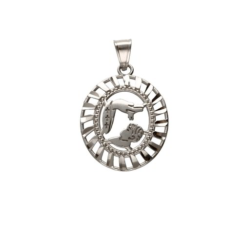 Ciondolo Guzzi Gioielli Oro 18Kt Battesimo - MD7