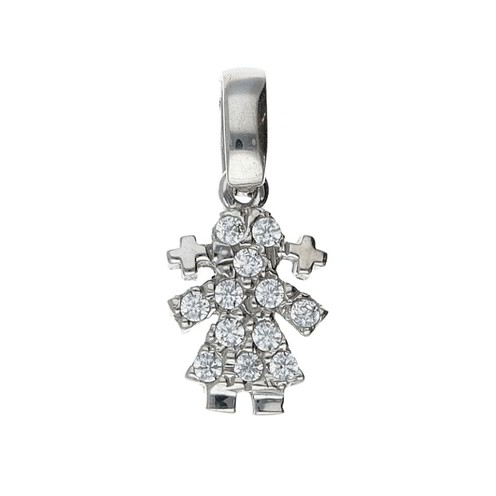 Ciondolo Guzzi Gioielli Oro 18Kt Bebè - C1079