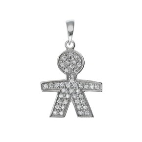 Ciondolo Guzzi Gioielli Oro 18Kt Bebè - PE2068