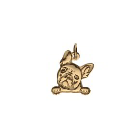 Ciondolo Guzzi Gioielli Oro 18Kt Bulldog Francese - BULLDOG1