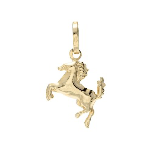 Ciondolo Guzzi Gioielli Oro 18Kt Cavallino Rampante - PN084-GLY