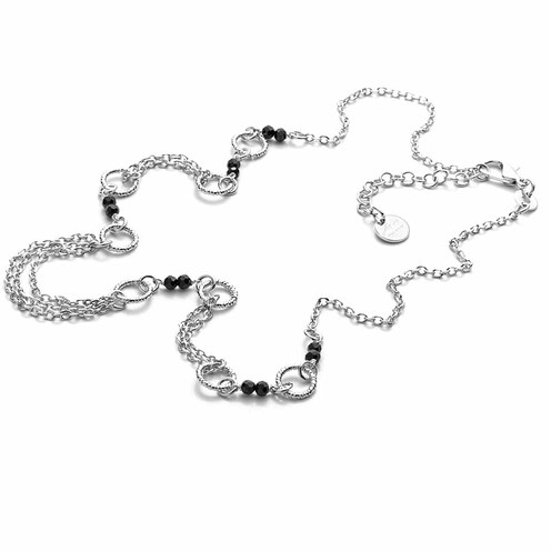 Collana 4US Paciotti Black Circles - 4UCL3359W