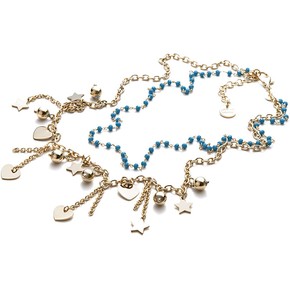 Collana 4US Paciotti Multi Charms - 4UCL3371W Collana 4US Paciotti Multi Charms - 4UCL3371W