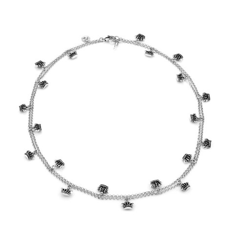 Collana Bracciale Giovanni Raspini Corone - 8177