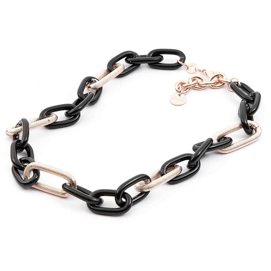 Collana Donna 4US Cesare Paciotti Black Rose - 4UCL4020W