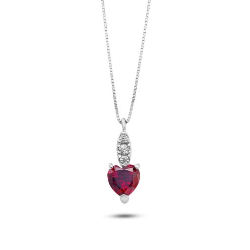 Collana Donna Ambrosia Punto Luce Cuore - AGZ 404