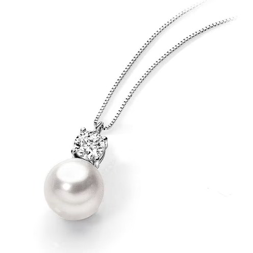 Collana Donna Ambrosia Punto Luce Perla - AGP 058