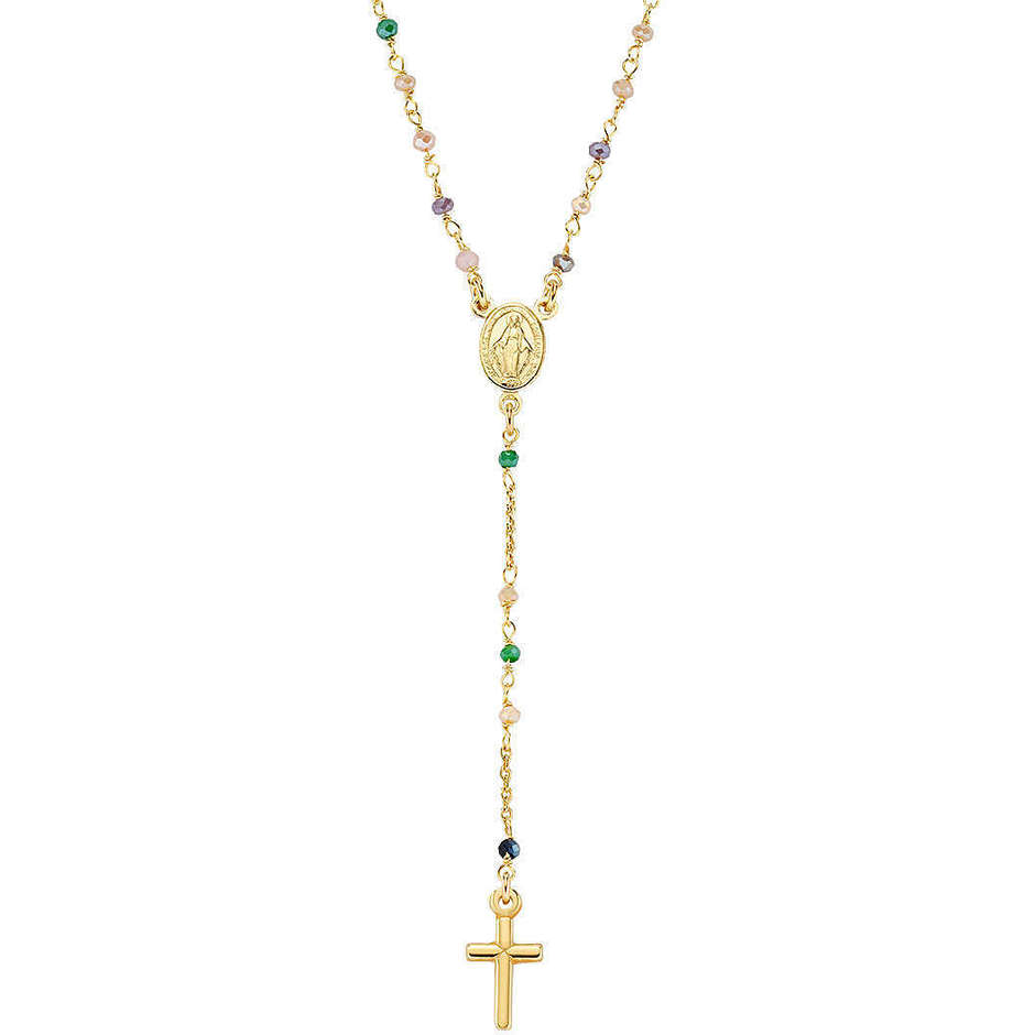 Collana Donna Amen Rosari - CRO10GTOVE4