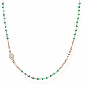 Collana Donna Amen Rosari - CRO25RM3 Collana Donna Amen Rosari - CRO25RM3