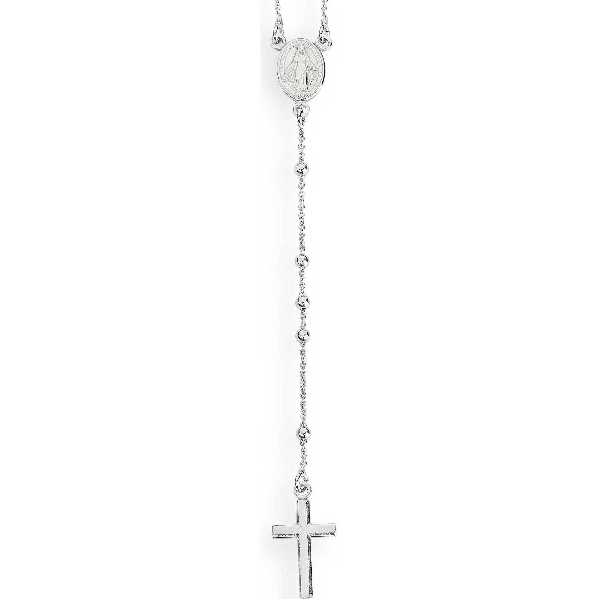 collana donna gioielli Amen Rosari CRORP4