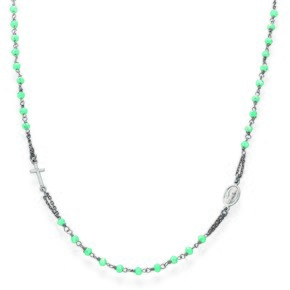 Collana Donna Amen Rosario - CROBT3