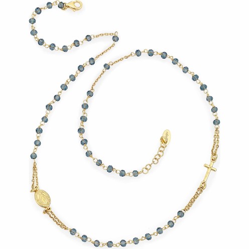 Collana Donna Amen Rosario - CROGBL3