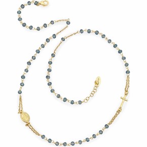 Collana Donna Amen Rosario - CROGBL3 Collana Donna Amen Rosario - CROGBL3