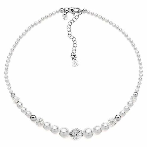 Collana Donna Boccadamo Argento Perle - GR504
