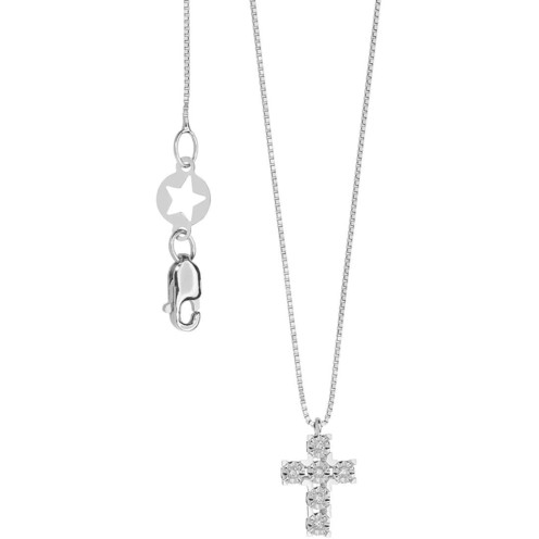 Collana Donna Comete Croci Diamanti - GLB 1555