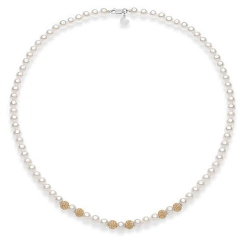 Collana Donna Comete Fantasia Di Perle - FWQ 289