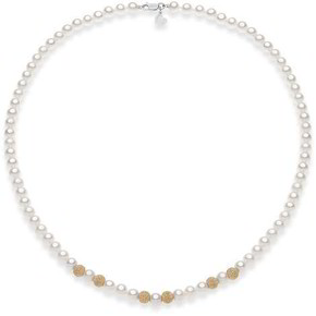 Collana Donna Comete Fantasia Di Perle - FWQ 289