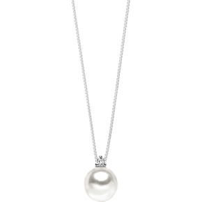 Collana Donna Comete Perle Diamanti - GLP 434 Collana Donna Comete Perle Diamanti - GLP 434