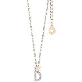 Collana Donna Comete Stella Lettera D - GLA 176 Collana Donna Comete Stella Lettera D - GLA 176