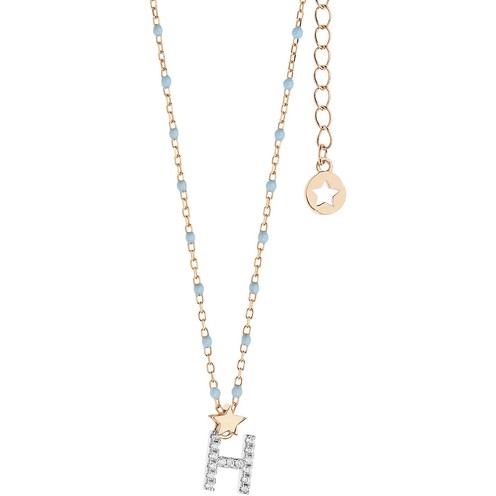 Collana Donna Comete Stella Lettera H - GLA 180